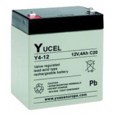 Yucel Y5-12 12v 4AH Sealed Lead Acid Battery 